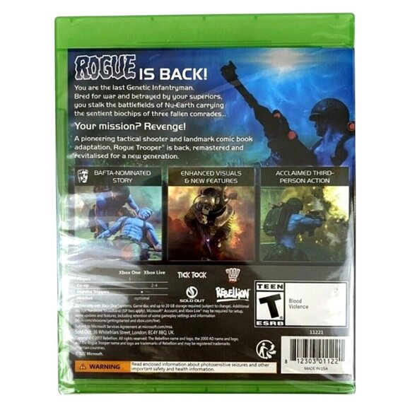 Rogue Trooper Redux for Xbox One Video Game Tactical Shooter T Teen NEW - Picture 5 of 6